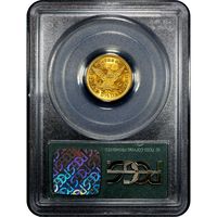 1903 Liberty Gold Quarter Eagle ($2.50) OGH Reverse Image