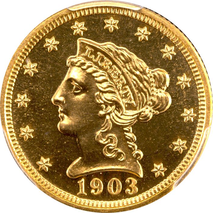 1903 Liberty Gold Quarter Eagle ($2.50) Obverse Image