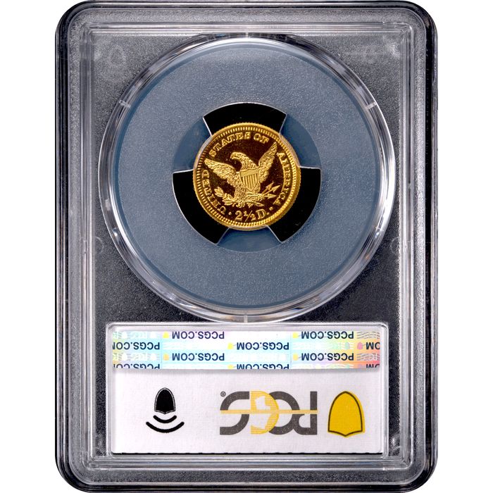 1903 Liberty Gold Quarter Eagle ($2.50) Reverse Slab Image