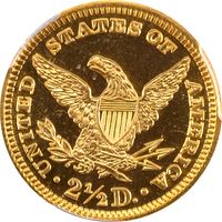 1903 Liberty Gold Quarter Eagle ($2.50) Reverse Image
