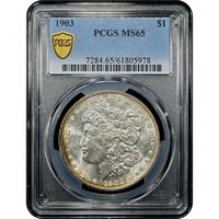 1903 Morgan Dollar ($1) Obverse Slab Image