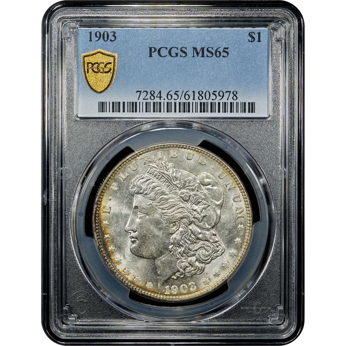 1903 Morgan Dollar ($1) Obverse Slab Image