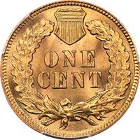 1904 Indian Cent (1c) Laidacker Collection Reverse Image