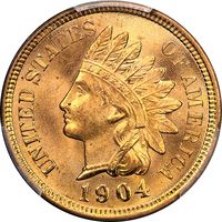 1904 Indian Cent (1c) Laidacker Collection Obverse Image