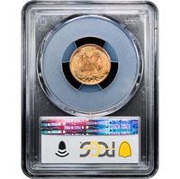 1904 Indian Cent (1c) Laidacker Collection Reverse Slab Image