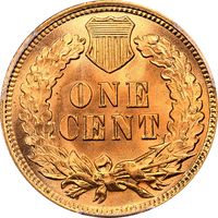 1904 Indian Cent (1c) Laidacker Collection Reverse Image