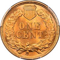 1904 Indian Cent (1c) Laidacker Collection Reverse Image