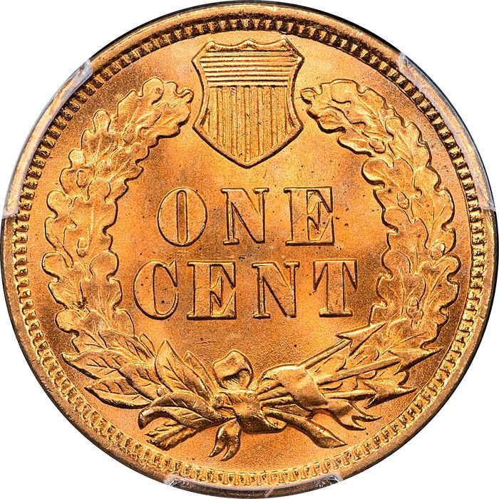 1904 Indian Cent (1c) Laidacker Collection Reverse Image