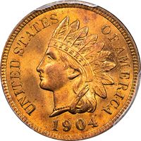 1904 Indian Cent (1c) Obverse Image