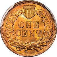 1904 Indian Cent (1c) Reverse Image