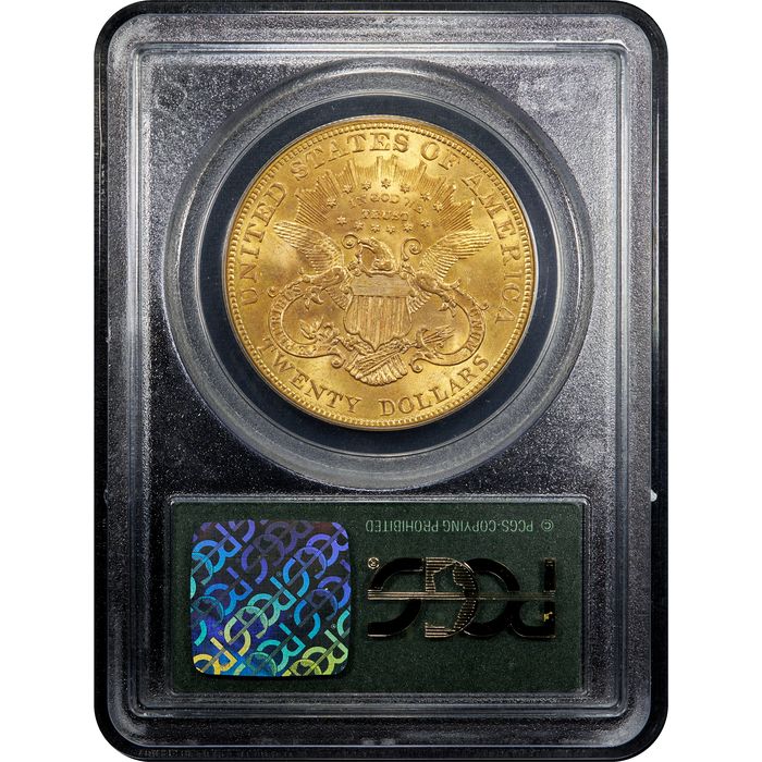 1904 Liberty Gold Double Eagle ($20) OGH Reverse Image