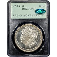 1904-O Morgan Dollar ($1) Rattler Obverse Slab Image