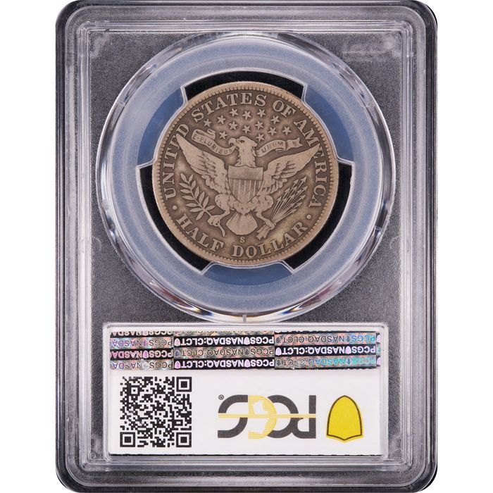 1904-S Barber Half Dollar (50c) Reverse Image