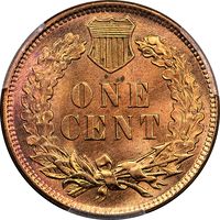 1905 Indian Cent (1c) Laidacker Collection Reverse Image