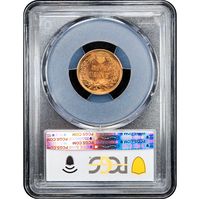 1905 Indian Cent (1c) Laidacker Collection Reverse Slab Image