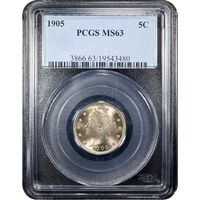 1905 Liberty Nickel (5c) Obverse Image