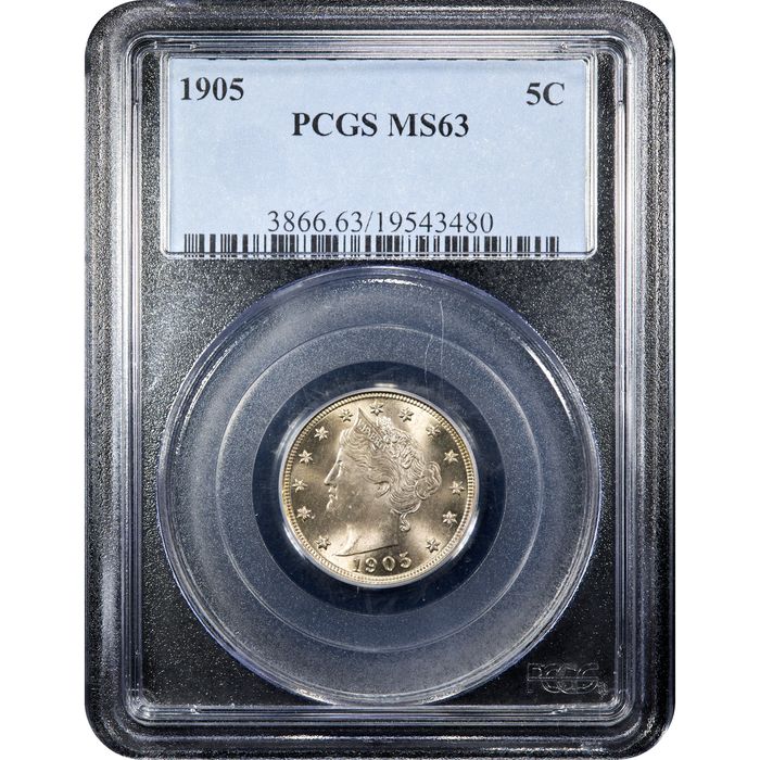 1905 Liberty Nickel (5c) Obverse Image