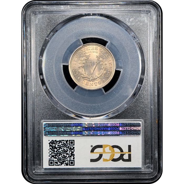 1905 Liberty Nickel (5c) Reverse Slab Image