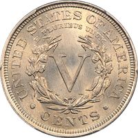 1905 Liberty Nickel (5c) Reverse Image