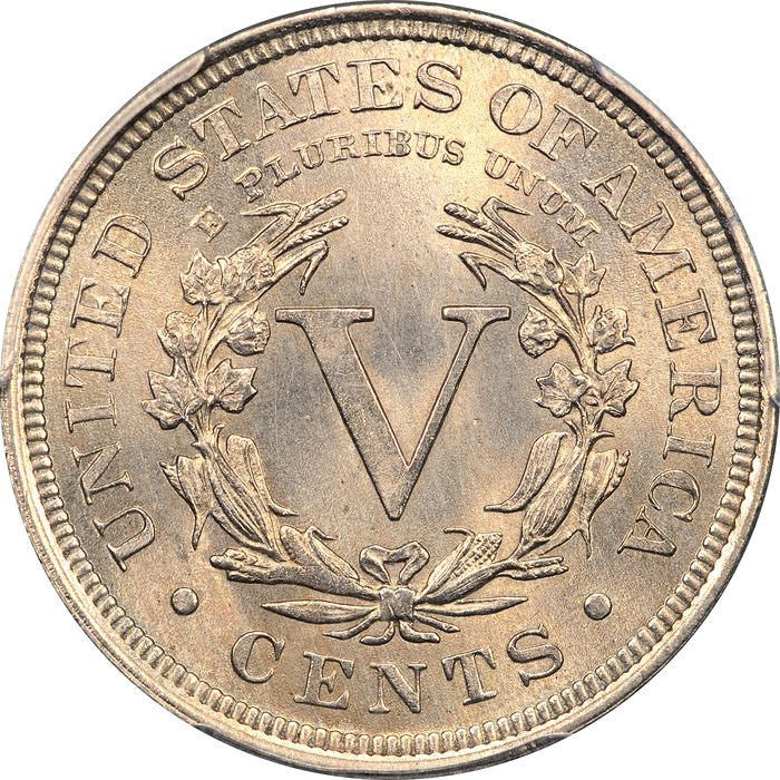 1905 Liberty Nickel (5c) Reverse Image