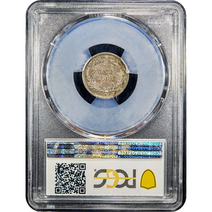 1905-O Barber Dime (10c) Micro O Reverse Slab Image