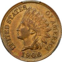1906 Indian Cent (1c) Photo 3