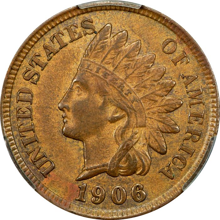 1906 Indian Cent (1c) Photo 3
