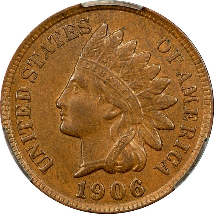 1906 Indian Cent (1c) Obverse Image