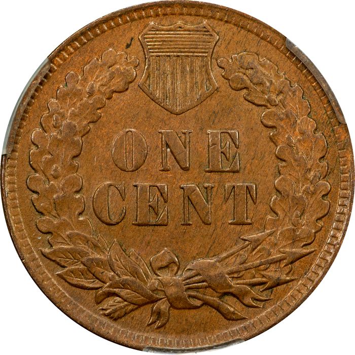 1906 Indian Cent (1c) Reverse Image