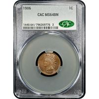 1906 Indian Cent (1c) Obverse Image