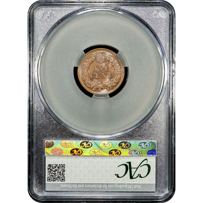 1906 Indian Cent (1c) Reverse Image