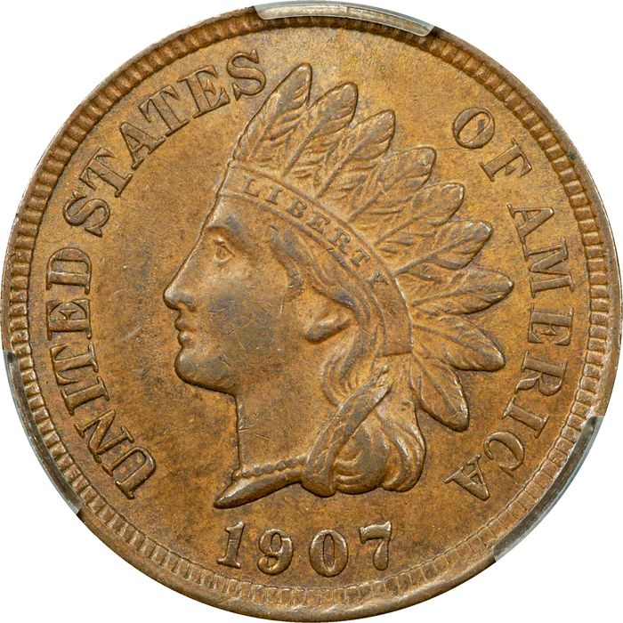 1907 Indian Cent (1c) Photo 3