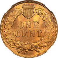 1907 Indian Cent (1c) Reverse Image