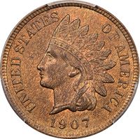 1907 Indian Cent (1c) Obverse Image