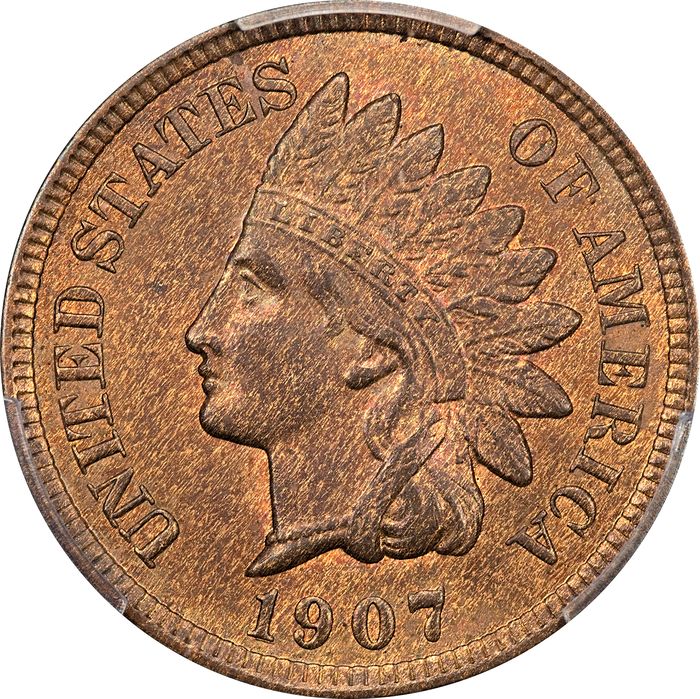 1907 Indian Cent (1c) Obverse Image