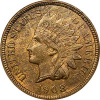 1908-S Indian Cent (1c) Photo 3