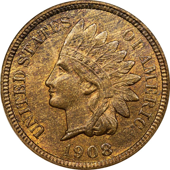 1908-S Indian Cent (1c) Photo 3