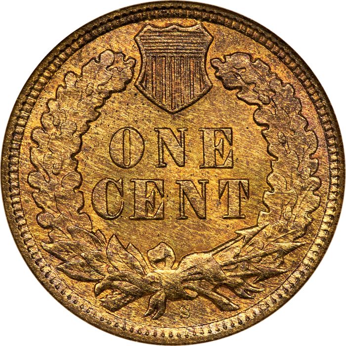 1908-S Indian Cent (1c) Photo 4