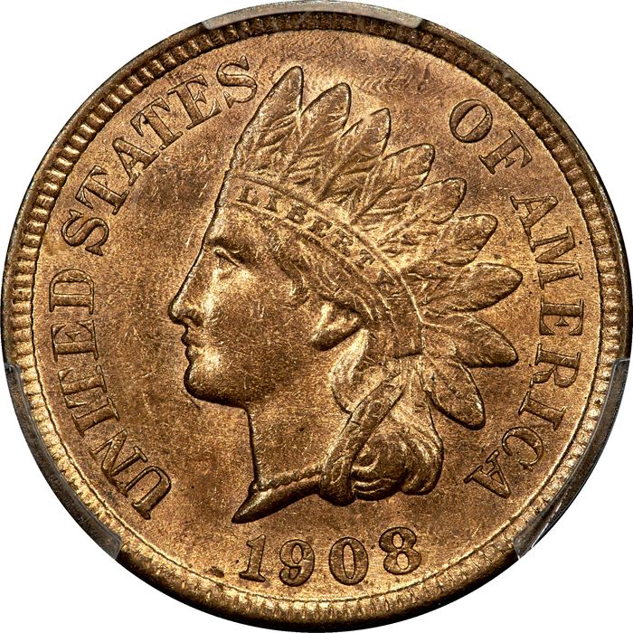 1908-S Indian Cent (1c) Obverse Image
