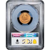 1909 Indian Cent (1c) Laidacker Collection Reverse Slab Image