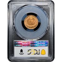 1909 Indian Cent (1c) Laidacker Collection Reverse Slab Image