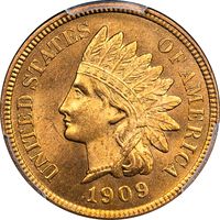 1909 Indian Cent (1c) Laidacker Collection Obverse Image