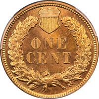 1909 Indian Cent (1c) Laidacker Collection Reverse Image