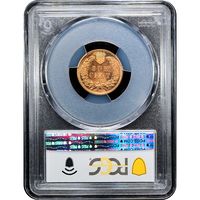1909 Indian Cent (1c) Laidacker Collection Reverse Slab Image