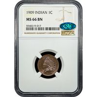 1909 Indian Cent (1c) Obverse Image