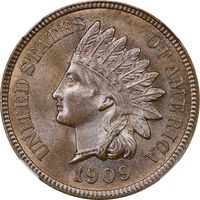 1909 Indian Cent (1c) Photo 3