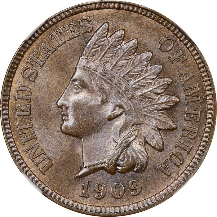 1909 Indian Cent (1c) Photo 3