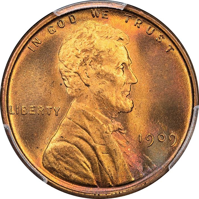 1909 Lincoln Cent (1c) Laidacker Collection Obverse Image