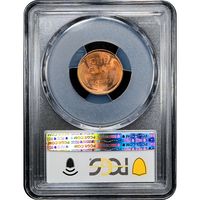 1909 Lincoln Cent (1c) Laidacker Collection Reverse Slab Image