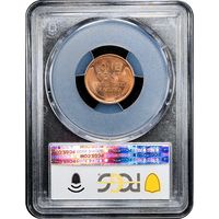 1909 Lincoln Cent (1c) Laidacker Collection Reverse Slab Image